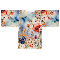 Load image into Gallery viewer, Long Sleeve Kimono Robe - African Heritage Clothing - KonectKemet
