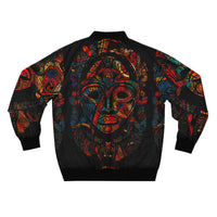 Load image into Gallery viewer, Nile Bomber — Red Path - African Heritage Clothing - KonectKemet
