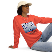 Load image into Gallery viewer, The Ineza Raglan Sweatshirt by KonectKemet blends comfort with African cultural identity. Premium raglan cut, soft fabric, made on demand. Celebrate your roots with African diaspora fashion at konectkemet.com
