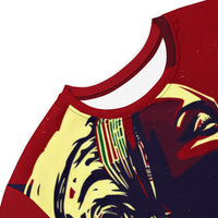 Load image into Gallery viewer, Channel the power of Queen Nefertiti with this stunning dress by KonectKemet. Bold African-inspired design, premium quality fabric, made on demand. African heritage womenswear shipped across Canada and worldwide.
