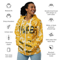 Load image into Gallery viewer, Heritage Zip Hoodie - African Heritage Clothing - KonectKemet
