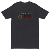 Load image into Gallery viewer, Kemet Warrior Tee — White - African Heritage Clothing - KonectKemet
