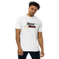 Load image into Gallery viewer, Kemet Warrior Tee — White - African Heritage Clothing - KonectKemet
