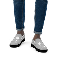 Load image into Gallery viewer, Men’s slip-on canvas shoes - African Heritage Clothing - KonectKemet
