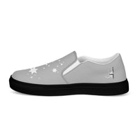 Load image into Gallery viewer, Men’s slip-on canvas shoes - African Heritage Clothing - KonectKemet
