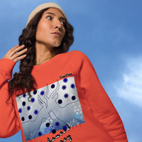 Load image into Gallery viewer, Ineza raglan sweatshirt - African Heritage Clothing - KonectKemet
