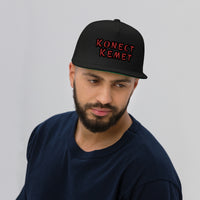 Load image into Gallery viewer, Flat Bill Cap - African Heritage Clothing - KonectKemet

