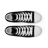 Load image into Gallery viewer, Men’s high top canvas shoes - African Heritage Clothing - KonectKemet
