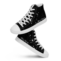 Load image into Gallery viewer, Men’s high top canvas shoes - African Heritage Clothing - KonectKemet
