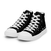 Load image into Gallery viewer, Men’s high top canvas shoes - African Heritage Clothing - KonectKemet
