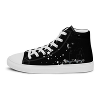 Load image into Gallery viewer, Men’s high top canvas shoes - African Heritage Clothing - KonectKemet
