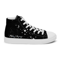 Load image into Gallery viewer, Men’s high top canvas shoes - African Heritage Clothing - KonectKemet
